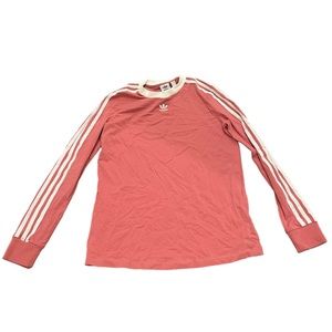 Adidas Originals Adicolor 3-Stripes Pink Long Sleeve Shirt